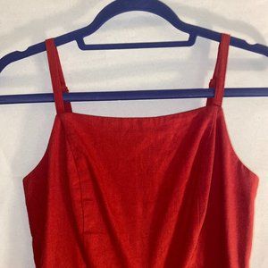 Never Worn Old Navy Small Red Romper